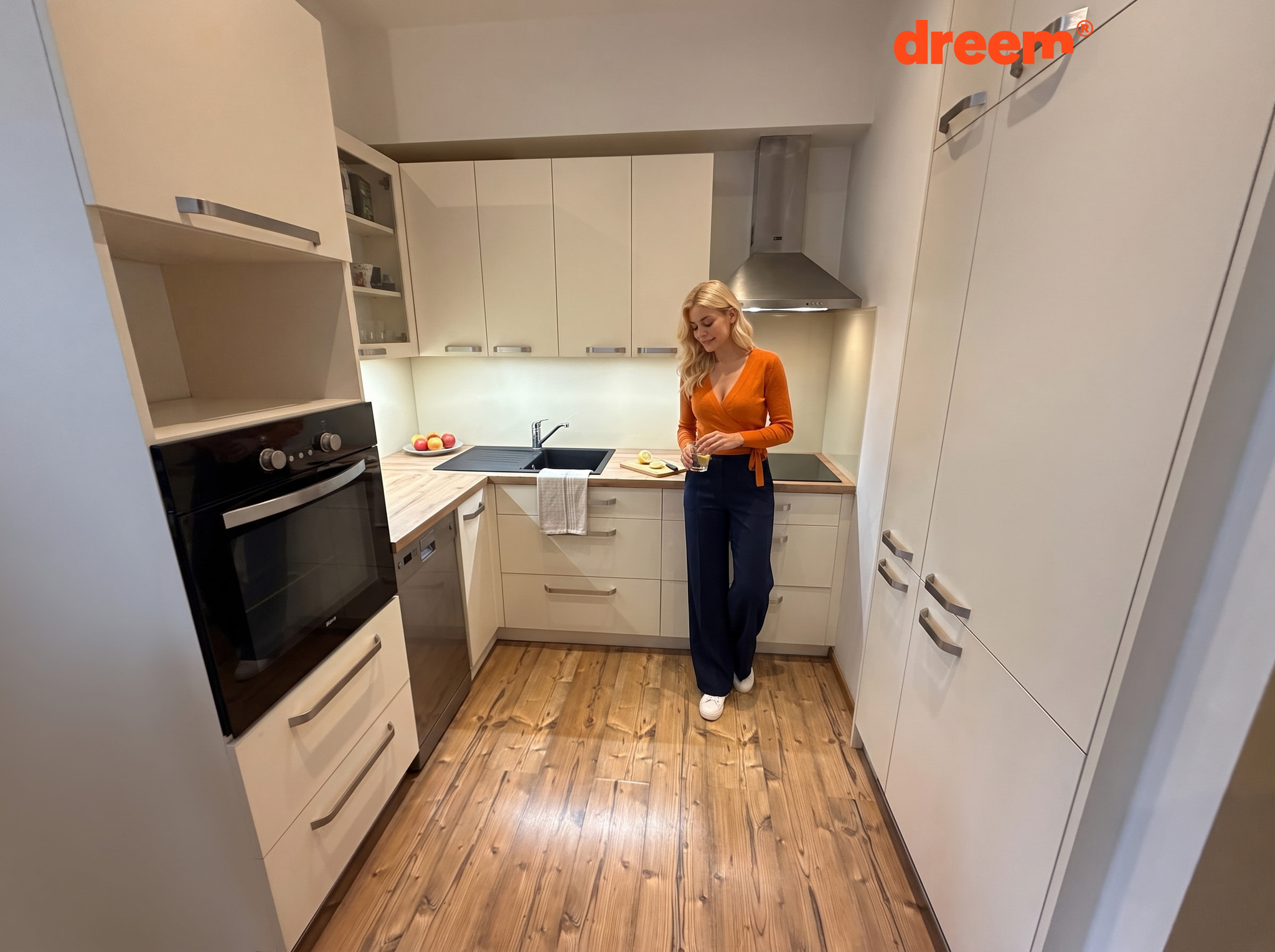 Fotografie nemovitosti Zrekonstruovaný byt 2+kk (41 m²) se společnou zahradou v Podolí